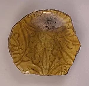 Fragment of a Dish by Unknown Artist