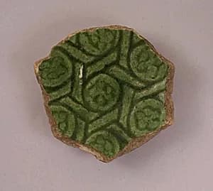 Fragment of a Dish by Unknown Artist