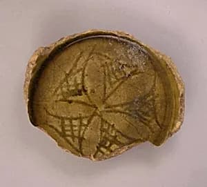 Fragment of a Dish by Unknown Artist