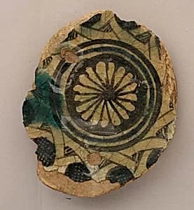 Fragment of a Dish by Unknown Artist