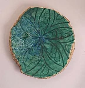 Fragment of a Dish by Unknown Artist