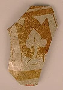 Fragment of a Dish by Unknown Artist