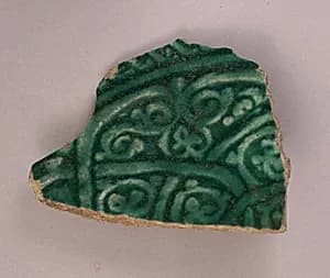 Fragment of a Dish by Unknown Artist
