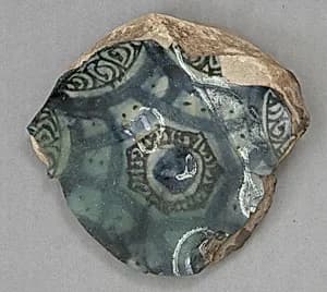 Fragment of a Dish by Unknown Artist