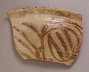 Fragment of a Dish by Unknown Artist