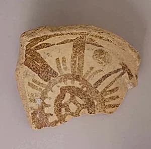 Fragment of a Dish by Unknown Artist