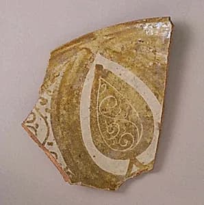 Fragment of a Dish by Unknown Artist
