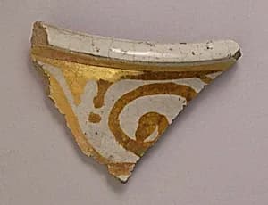 Fragment of a Dish by Unknown Artist