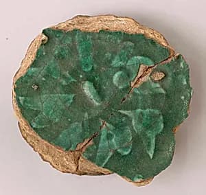 Fragment of a Dish by Unknown Artist