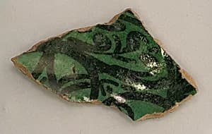 Fragment of a Dish by Unknown Artist