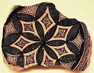 Fragment of a Dish by Unknown Artist