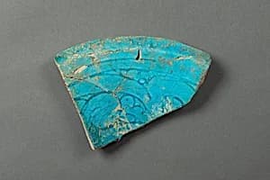 Fragment of a Dish by Unknown Artist