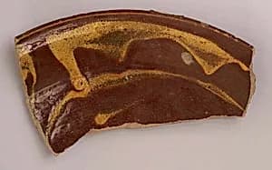Fragment of a Dish by Unknown Artist