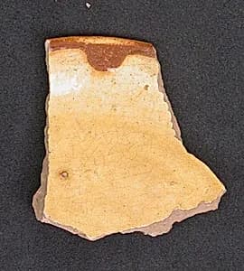 Fragment of a Dish by Unknown Artist
