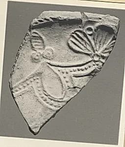 Fragment of a Dish by Unknown Artist