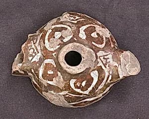 Fragment of a Lamp by Unknown Artist
