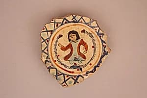 Fragment of a Mina'i Bowl by Unknown Artist
