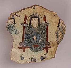 Fragment of a Mina'i Bowl by Unknown Artist