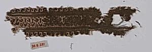 Fragment of a Shoulder Band by Unknown Artist