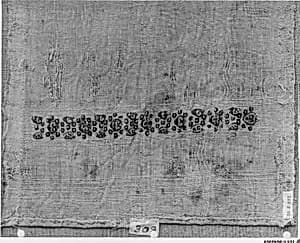 Fragment of a Sleeve by Unknown Artist
