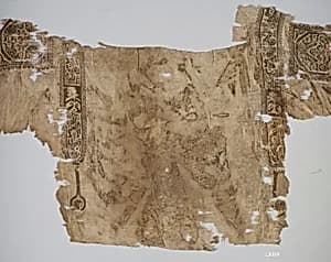 Fragment of a Tunic by Unknown Artist