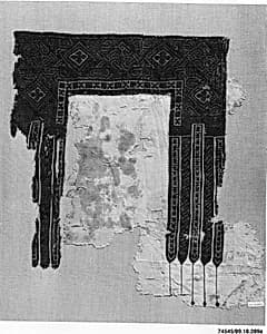 Fragment of a Tunic by Unknown Artist