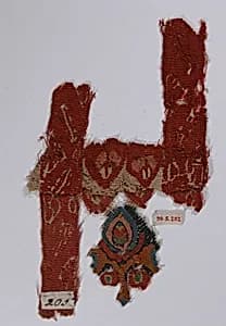 Fragment of a Tunic by Unknown Artist