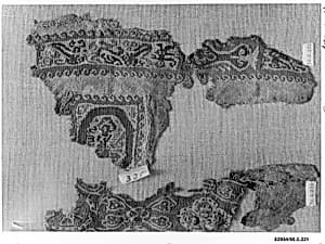 Fragment of a Tunic by Unknown Artist