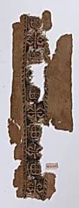 Fragment of a Tunic by Unknown Artist