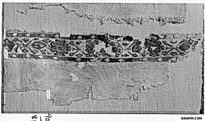 Fragment of a Tunic by Unknown Artist