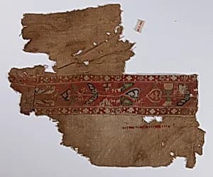 Fragment of a Tunic by Unknown Artist
