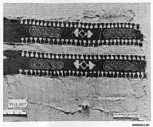 Fragment of a Tunic by Unknown Artist