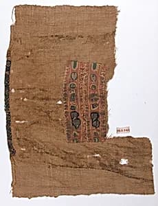 Fragment of a Tunic by Unknown Artist