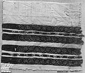 Fragment of a Tunic by Unknown Artist