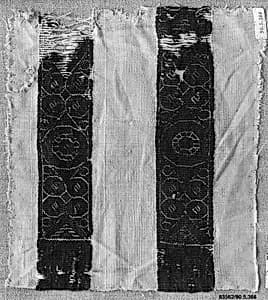 Fragment of a Tunic by Unknown Artist