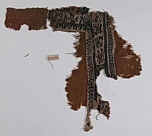 Fragment of a Tunic by Unknown Artist