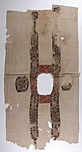 Fragment of a Tunic by Unknown Artist