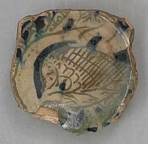 Fragment of Dish by Unknown Artist