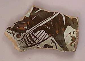 Fragment of Dish by Unknown Artist
