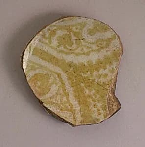 Fragment of Dish by Unknown Artist