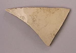 Fragment of Porcelaneous Ware by Unknown Artist