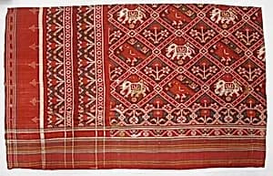 Fragment of Sari by Unknown Artist