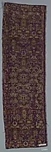 Fragment of Sash by Unknown Artist