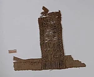 Fragment of Tunic by Unknown Artist