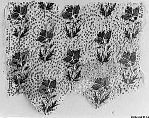 Fragment of Turban Cloth by Unknown Artist