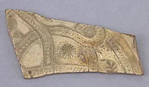 Fragment with Interlace Design by Unknown Artist
