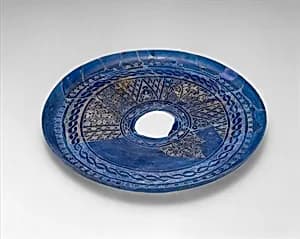 Fragmentary Plate with Engraved Designs by Unknown Artist