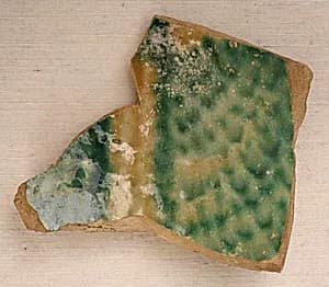 Fragments of Splashed Ceramic by Unknown Artist