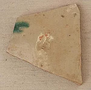 Fragments of Splashed Ceramic by Unknown Artist