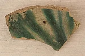 Fragments of Splashed Ceramic by Unknown Artist